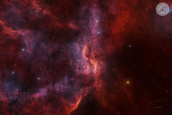 DWB 111, nota anche come Nebulosa dellelica (Propeller Nebula), è una nebulosa a emissione situata in direzione della costellazione del Cigno - Copyright: Josè Carballada 