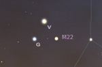 Congiunzione Giove - Venere 31 gennaio ore 6.30