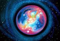 Pianeta extrasolare. Rappresentazione artistica