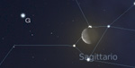 Congiunzione Luna - Giove, 30 Marzo ore 5.50 Ora Legale