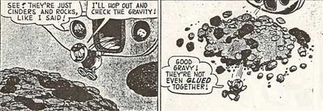 Un fumetto degli anni 60 che precede le pile of rubbles