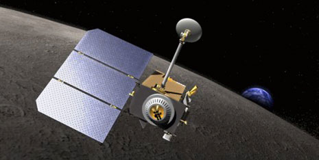 LRO in azione - rappresentazione artistica