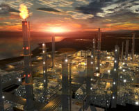 Raffineria petrolifera
