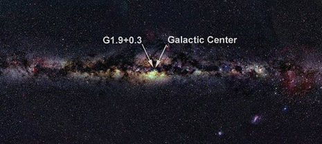 Resti supernova G1.9+0.3