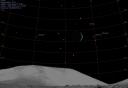 Urano visto dal satellite Oberon