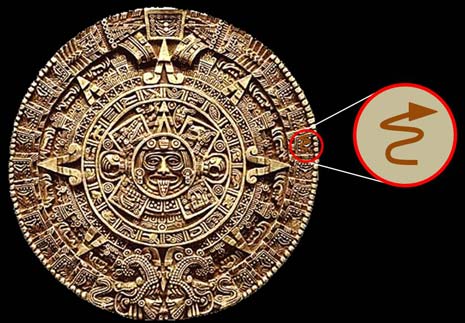 il disco-calendario Maya realizzato seguendo le indicazioni di Jack Hobin