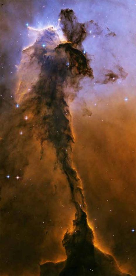 Il pilastro gassoso detto “la guglia”
