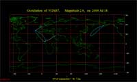 zona in cui Alcyone viene occultata