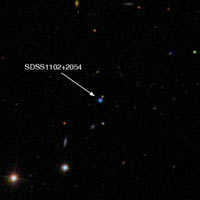 SDSS 0922+2928 e SDSS 1102+2054