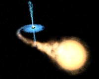 V404 Cygni, rappresentazione