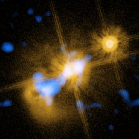 L’oggetto HE0450-2958 osservato nel medio infrarosso