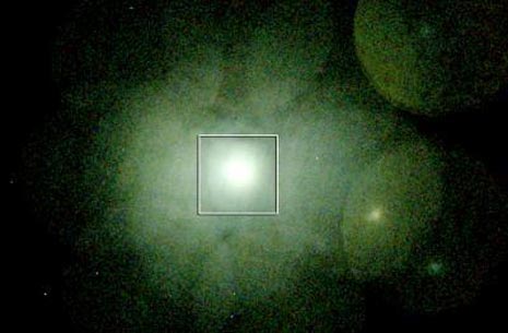 La zona dell’ammasso galattico del Perseo studiata dal telescopio Suzuko.