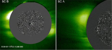 tsunami solare visto dalle sonde STEREO
