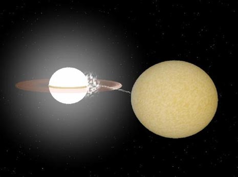 Una visione artistica del micro-sistema HM Cancri