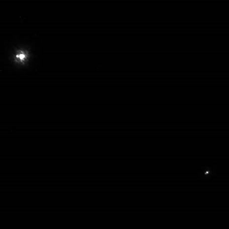 L’immagine del Gemini che mostra il sistema 2M J044144