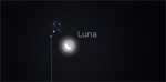 Congiunzione Luna - Pleiadi, giorno 1 ore 1:20