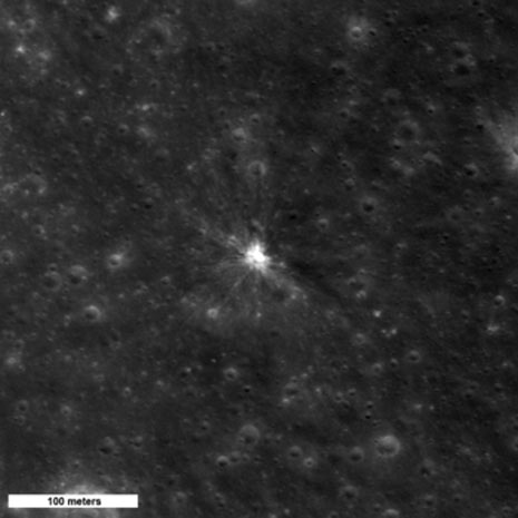 Ecco un nuovo cratere da impatto sulla Luna!