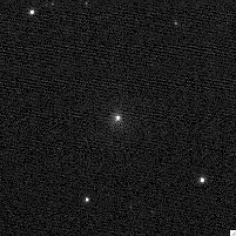 Questa immagine composita è stata effettuata dalla sonda Stardust