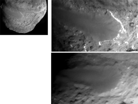 Ecco i cambiamenti superficiali della Tempel1