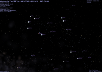 Merope ed altre stelle da Alcione - thumb