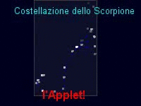 L'Applet della costellazione dello Scorpione in 3D - thumb