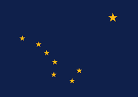 la bandiera dell’Alaska