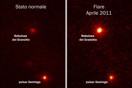 I superlampi del Granchio