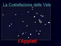 L'Applet della costellazione delle Vele in 3D - thumb