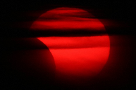 Eclissi del 2011 da Bodo