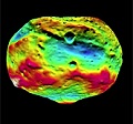 La Dawn in orbita intorno a Vesta