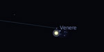 Congiunzione Venere - Pleiadi, giorno 3 ore 22