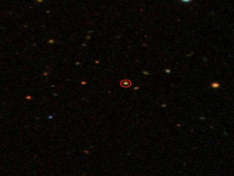 L’immagine Spitzer della nana bianca J1102