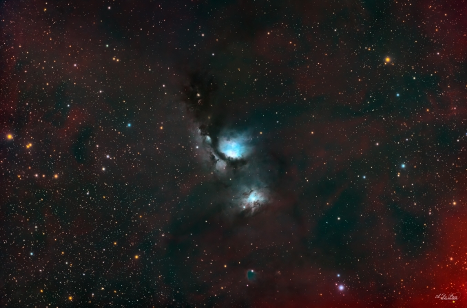 In questa splendida immagine possiamo ammirare la delicata, pittorica tonalità di una delle più spettacolari nebulose a riflessione: M78 - Copyright: DeppyAle 