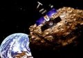 Asteroide in una rappresentazione artistica