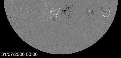 magnetogramma solare