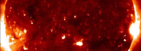 Il Sole fotografato da XRT