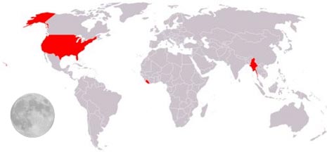 Mappa dei sistemi metrici in uso