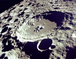 Luna ripresa dalla missione Apollo