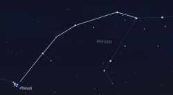 Troviamo le Pleiadi con Perseo