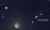 Congiunzione Luna - Giove