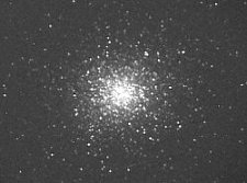 L'ammasso M13 fotografato dal telescopio dell'osservatorio
