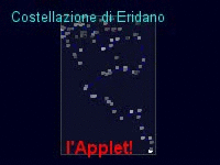 L'Applet della costellazione di Eridano in 3D - thumb