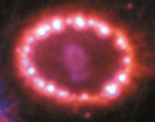 fantastico dettaglio della supernova SN1987A