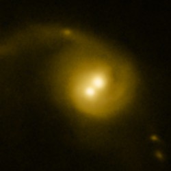la galassia nell'ottico.