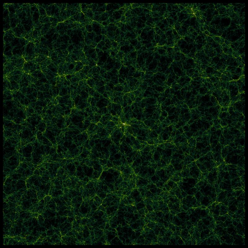 distribuzione della materia nell'Universo