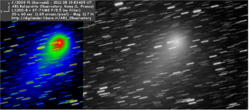 La cometa C/2009 P1