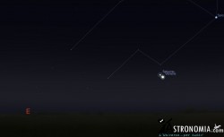 Congiunzione Venere - Saturno, giorno 27 ore 5:00 Congiunzione Venere - Saturno, giorno 27 ore 5:00