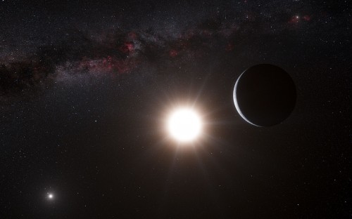 il pianeta di Alpha Centauri B