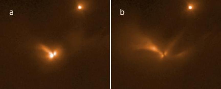 coppia di protostelle in Perseo