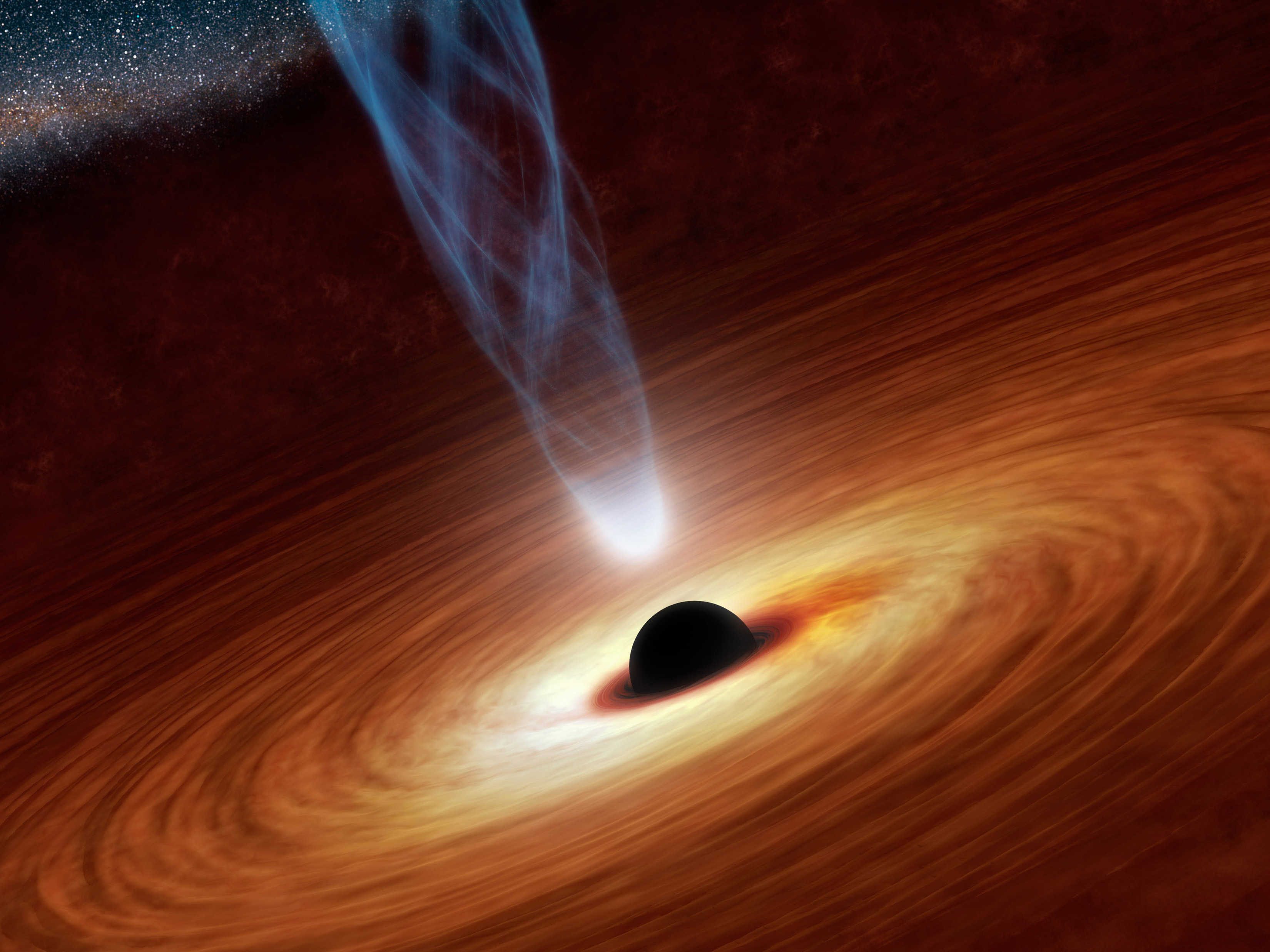 disco di accrescimento di un buco nero galattico
